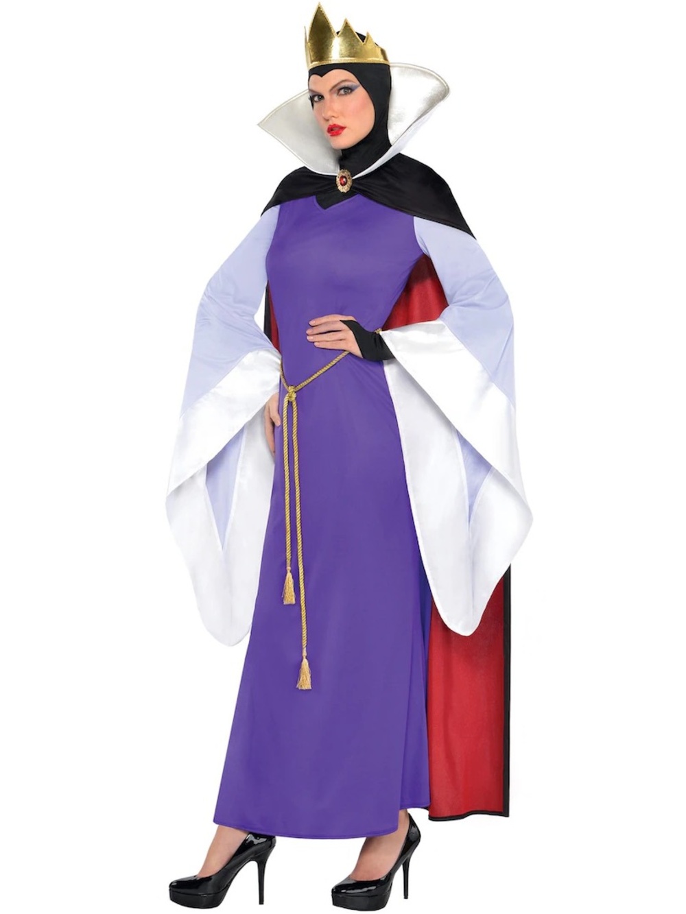 BRAND NEW women snow white evil queen halloween dress costume size standard